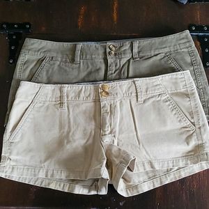 AEO low waist shorts